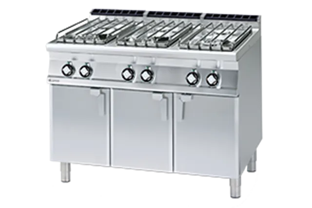 PC - 712 G/P ﻿﻿Kuchnia gazowa z szafką RM Gastro