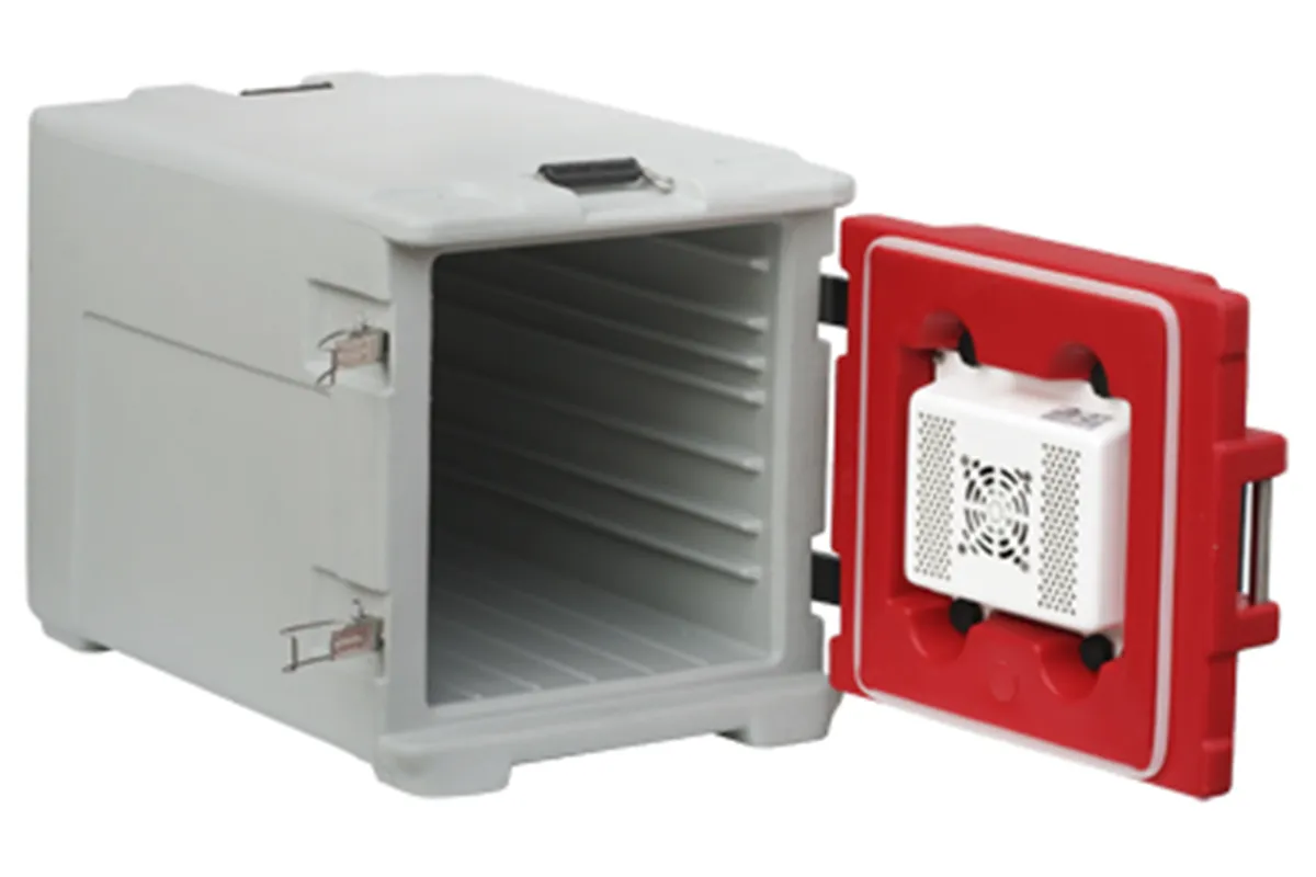 DVT 012 ﻿Termoport z drzwiami grzejnymi 12V Red Fox