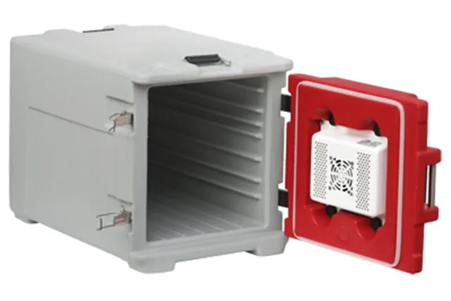 DVT 230 ﻿Termoport z drzwiami grzejnymi 12V Red Fox