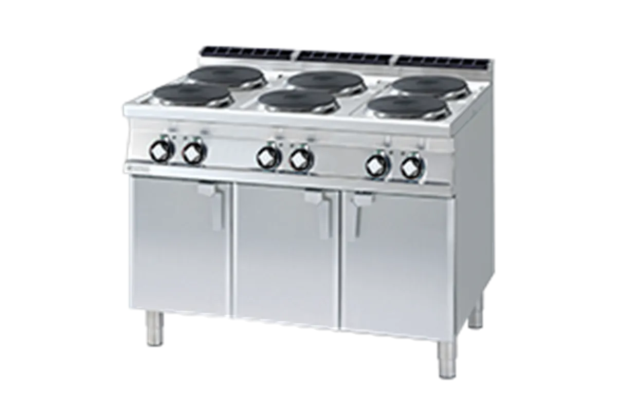 PC - 912 ET ﻿﻿Kuchnia elektryczna z szafką RM Gastro