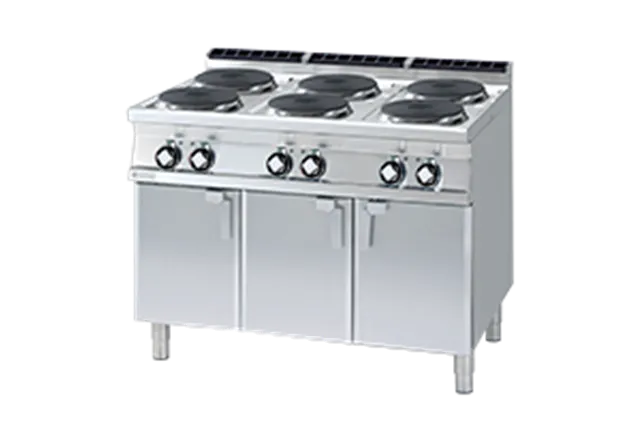 PC - 912 ET ﻿﻿Kuchnia elektryczna z szafką RM Gastro