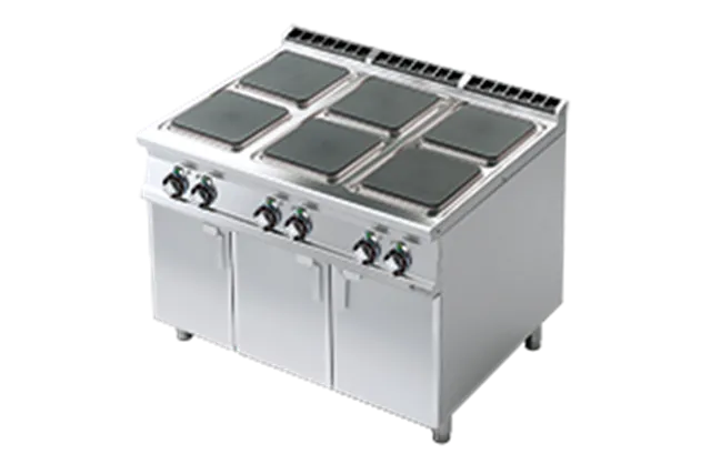 PCQ - 912 ET ﻿﻿Kuchnia elektryczna z szafką RM Gastro