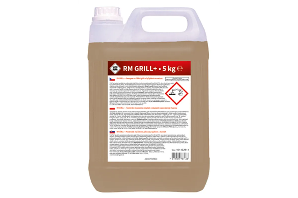 RM - G ﻿RM Grill - 2x5 kg środek do czyszczenia urządzeń z przypaleń i zapieczonego tłuszczu Red Fox