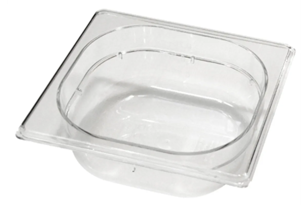 GNP - 1/6-200 ﻿Pojemnik gastronomiczny GN 1/6 z poliwęglanu Red Fox
