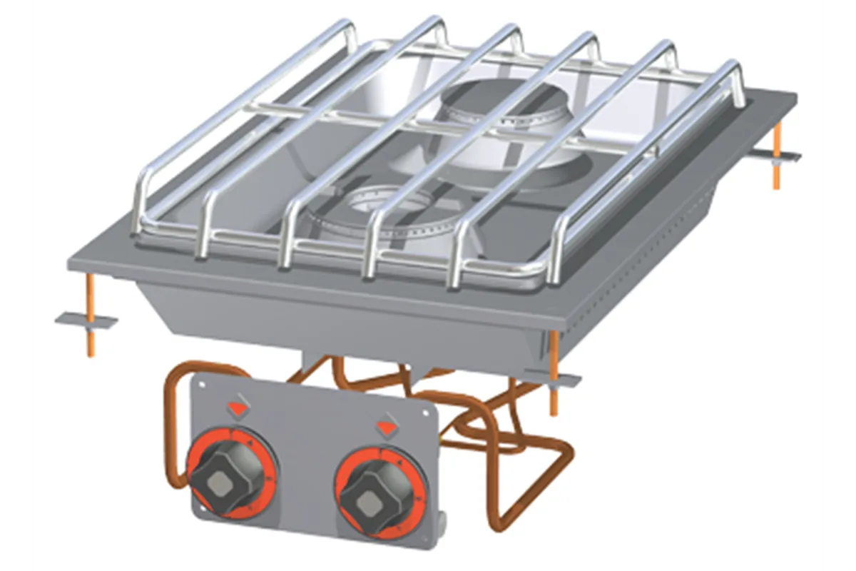 PCD - 64 G ﻿﻿Kuchnia stołowa gazowa RM Gastro