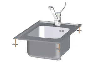 LAD - 64 ﻿﻿Moduł neutralny ze zlewem RM Gastro