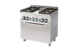 CF4 - 68 GEM ﻿﻿Kuchnia gazowa z piekarnikiemelektrycznym RM Gastro