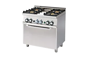 CF4 - 68 G ﻿﻿Kuchnia gazowa z piekarnikiem RM Gastro