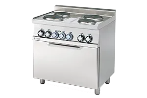 CF4 - 68 ET ﻿﻿Kuchnia elektryczna z piekarnikiem RM Gastro