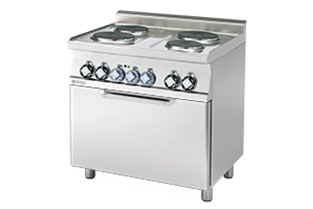 CF4 - 68 ET ﻿﻿Kuchnia elektryczna z piekarnikiem RM Gastro