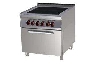 SPLT 90/80 - 21 E ﻿Kuchnia elektryczna z piekarnikiem Red Fox