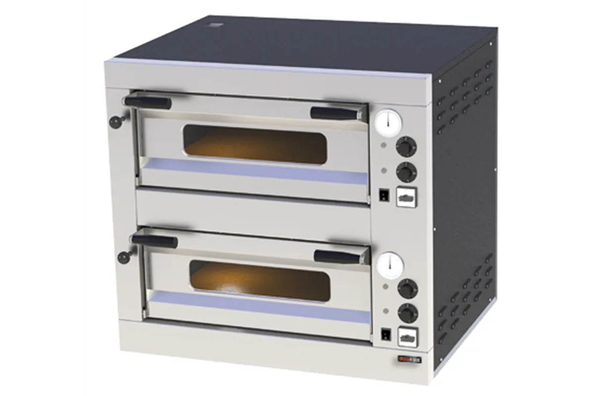 E 8/50 ﻿Piec do pizzy 2-poziomowy Red Fox