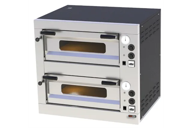 E 8/50 ﻿Piec do pizzy 2-poziomowy Red Fox