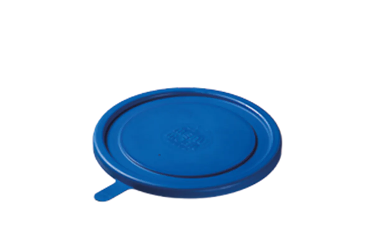 Pokrywka syntetyczna niebieska z uchwytem na miseczkę do zupy, sałatkę, deser REDFOX