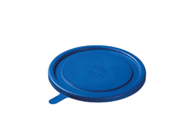 Pokrywka syntetyczna niebieska z uchwytem na miseczkę do zupy, sałatkę, deser REDFOX