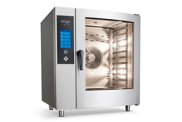 B 1011 ig ﻿﻿Piec gazowy 10x GN 1/1 natryskowy RM Gastro