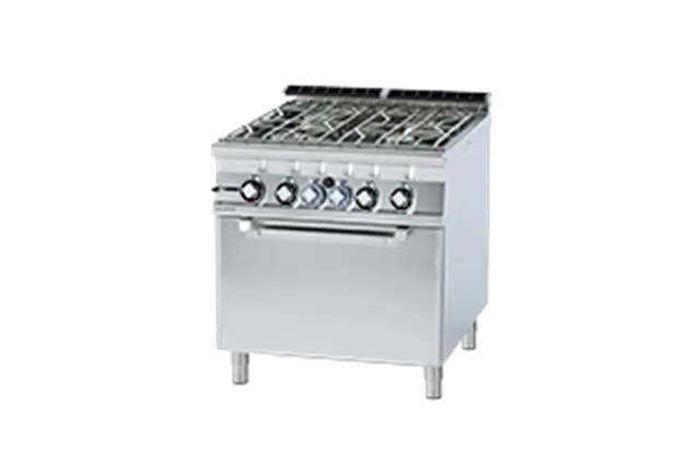 CFA4 - 78 GP ﻿﻿Kuchnia wodna gazowa z piekarnikiem RM Gastro
