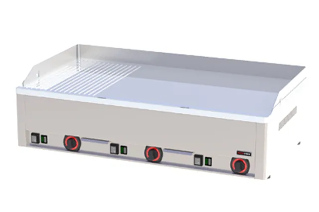 FTHRC - 90 E ﻿Płyta grillowa chromowana elektryczna Red Fox