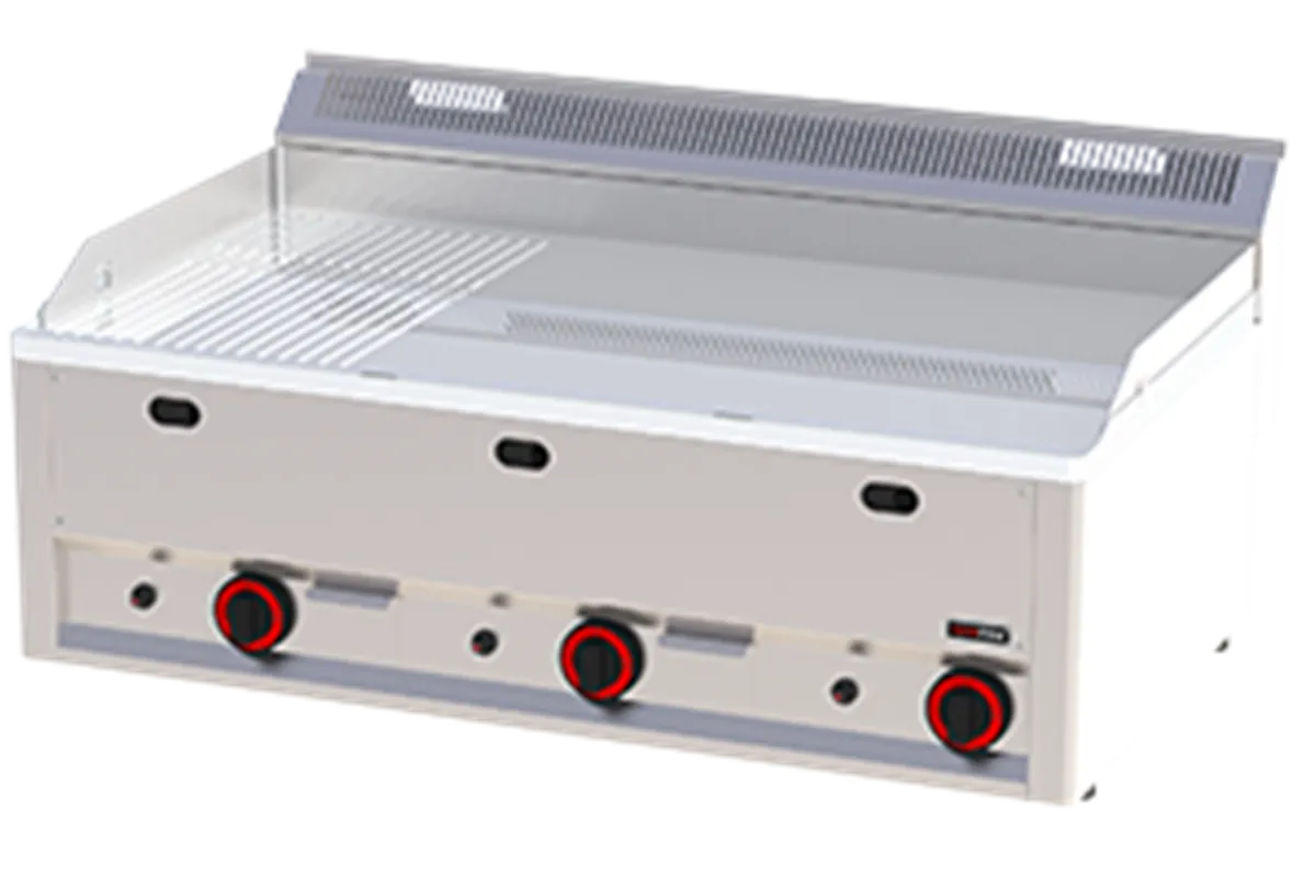 FTHRC 90 GL ﻿Płyta grillowa chromowana gazowa Red Fox