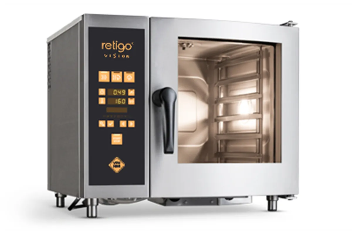 O 623 i ﻿﻿Piec 6x GN 2/3 natryskowy z myciem RM Gastro