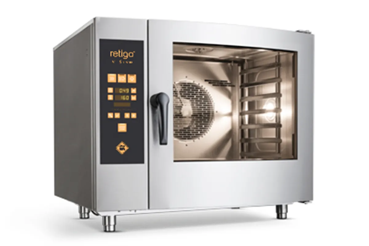 O 611 bn ﻿﻿Piec 6x GN 1/1 bojlerowy z myciem RM Gastro