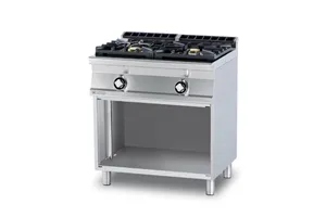 PC2- 78 G Kuchnia gazowa z szafką RM GASTRO