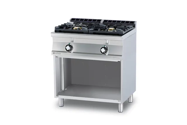 PC2- 78 G Kuchnia gazowa z szafką RM GASTRO