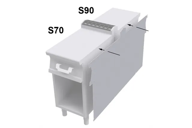 TMA-79DX ﻿Maskownica boczna RM Gastro