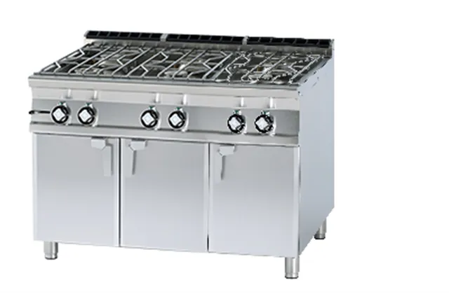 PCA - 912 G ﻿﻿Kuchnia wodna gazowa z szafką RM Gastro