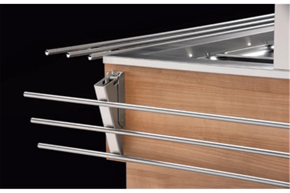 SCOSPAVSQX8+ Półka z profili, nierdzewna do witryn SQ RM Gastro