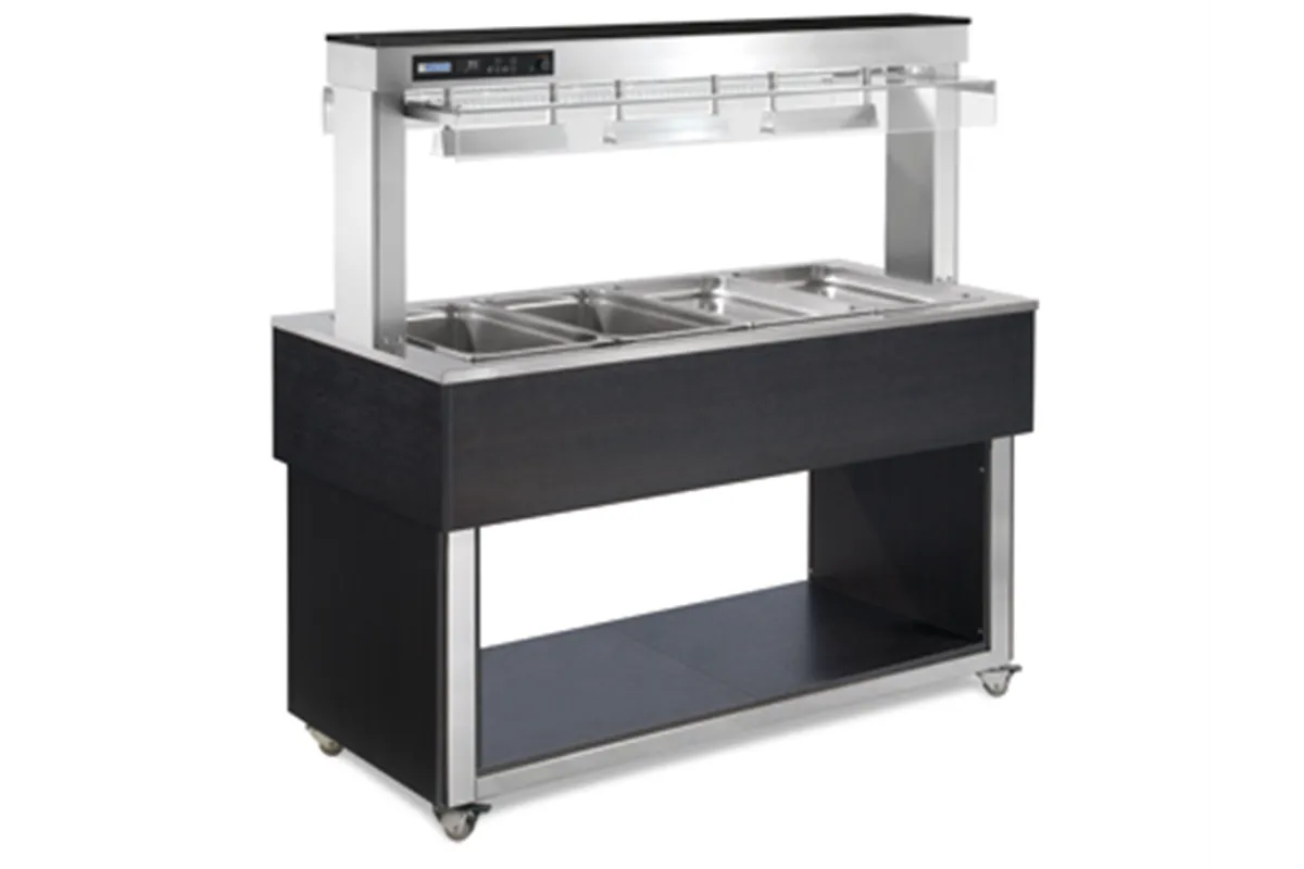 TR - red+ 6 RAL Witryna grzewcza RM Gastro