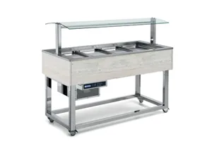 ES Green+ 3 RAL ﻿﻿﻿Witryna chłodnicza Red Fox