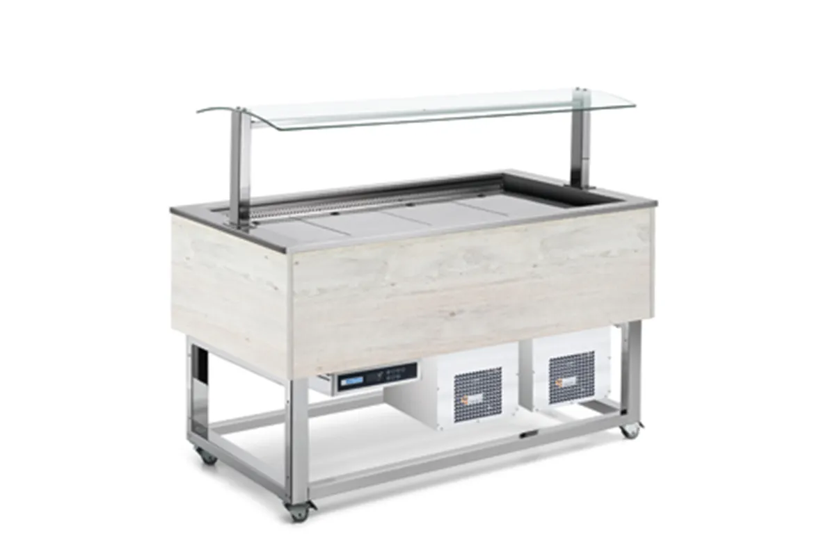 ES Blue+ 6 RAL ﻿﻿﻿Witryna chłodnicza Red Fox