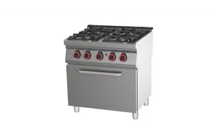 SPBT 70/80 21 G ﻿Kuchnia gazowa z piekarnikiem Red Fox