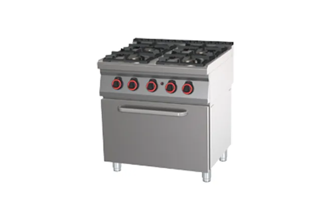 SPBT 70/80 21 G ﻿Kuchnia gazowa z piekarnikiem Red Fox