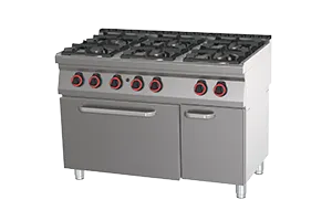 SPBT 70/120 21 G ﻿Kuchnia gazowa z piekarnikiem Red Fox