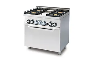 CFM4 - 68 GEM ﻿﻿Kuchnia gazowa z piekarnikiemelektrycznym RM Gastro