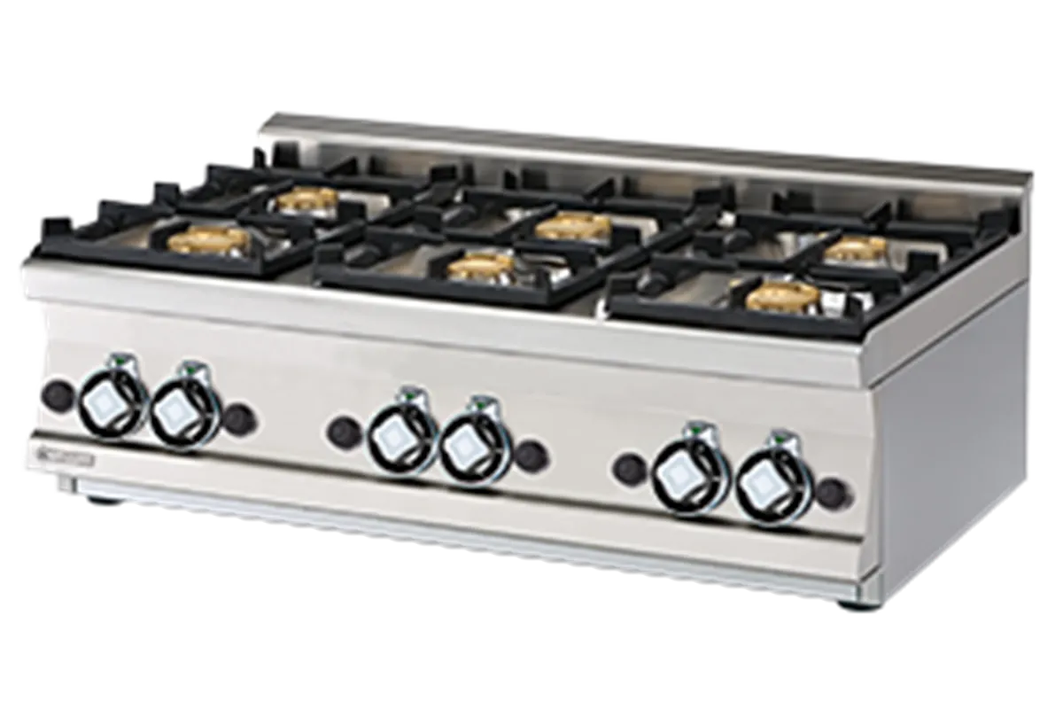 PCT - 610 G ﻿﻿Kuchnia gazowa RM Gastro