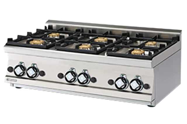 PCT - 610 G ﻿﻿Kuchnia gazowa RM Gastro