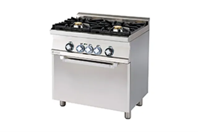 CFM2-68 GEM WOK ﻿﻿Kuchnia gazowa WOK z piekarnikiem elektrycznym RM Gastro