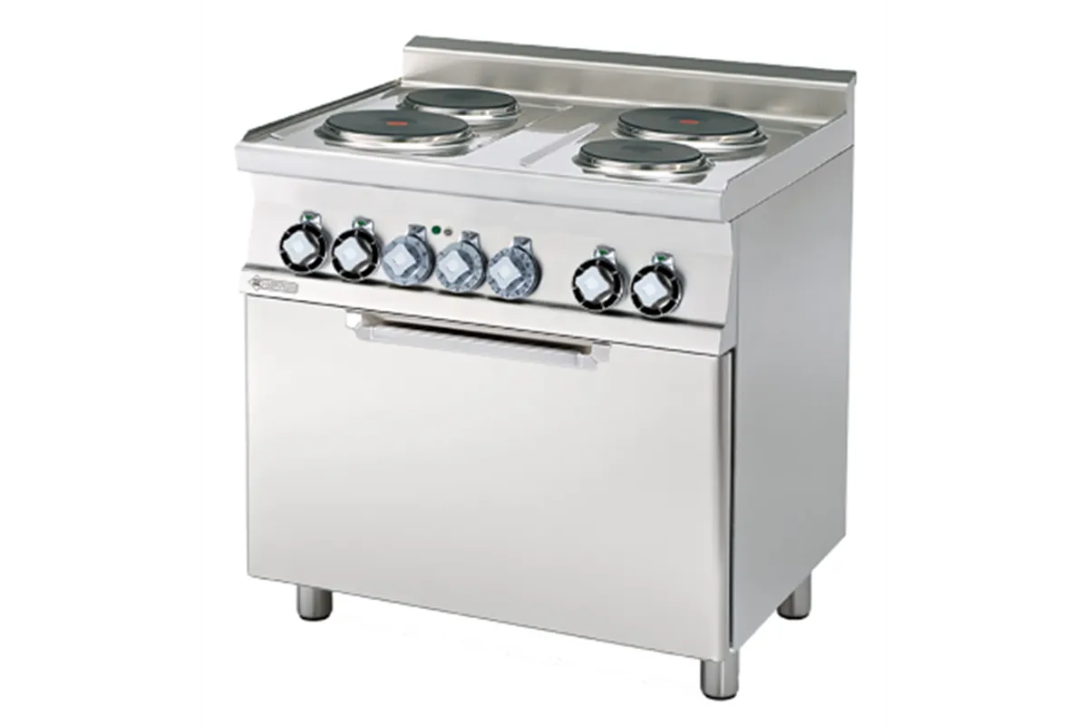 CFM4 - 68 ET ﻿﻿Kuchnia elektryczna z piekarnikiem RM Gastro