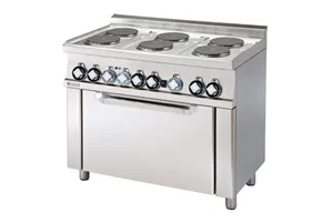 CFM6 - 610 ET ﻿﻿Kuchnia elektryczna z piekarnikiem RM Gastro