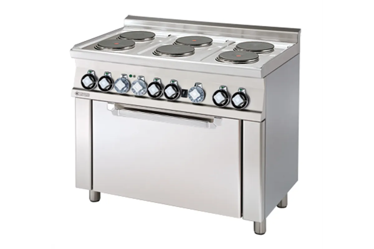 CFM6 - 610 ET ﻿﻿Kuchnia elektryczna z piekarnikiem RM Gastro