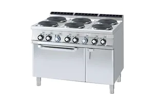 CFV6 - 912 ETV ﻿﻿Kuchnia elektryczna z piekarnikiem RM Gastro