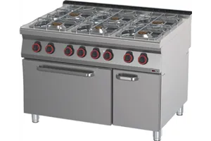 SPT 90/120 - 21 G ﻿Kuchnia gazowa z piekarnikiem elektrycznym Red Fox