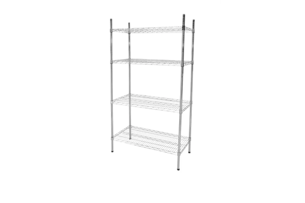 C610 - 1520 ﻿Regał magazynowy chrom. 4-półkowy Red Fox