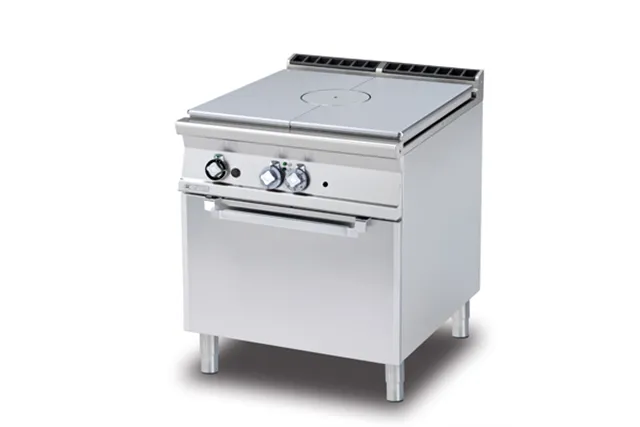 TPFV - 98 GE ﻿﻿Kuchnia żeliwna z piekarnikiem elektrycznym RM Gastro