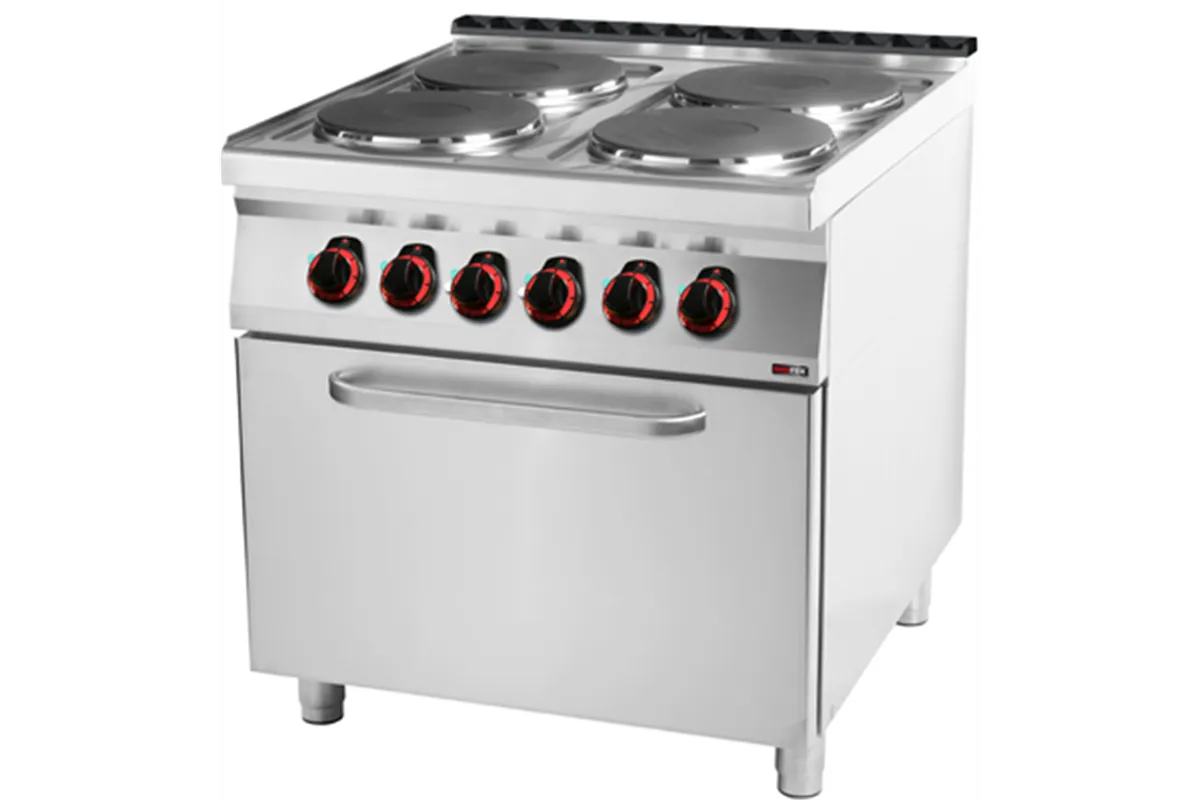 SPT 90/120 - 21 E Kuchnia elektryczna z piekarnikiem REDFOX