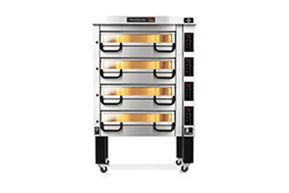 PM 724ED Piec do pizzy 4-komorowy sterowany elektronicznie POWERED BY RM