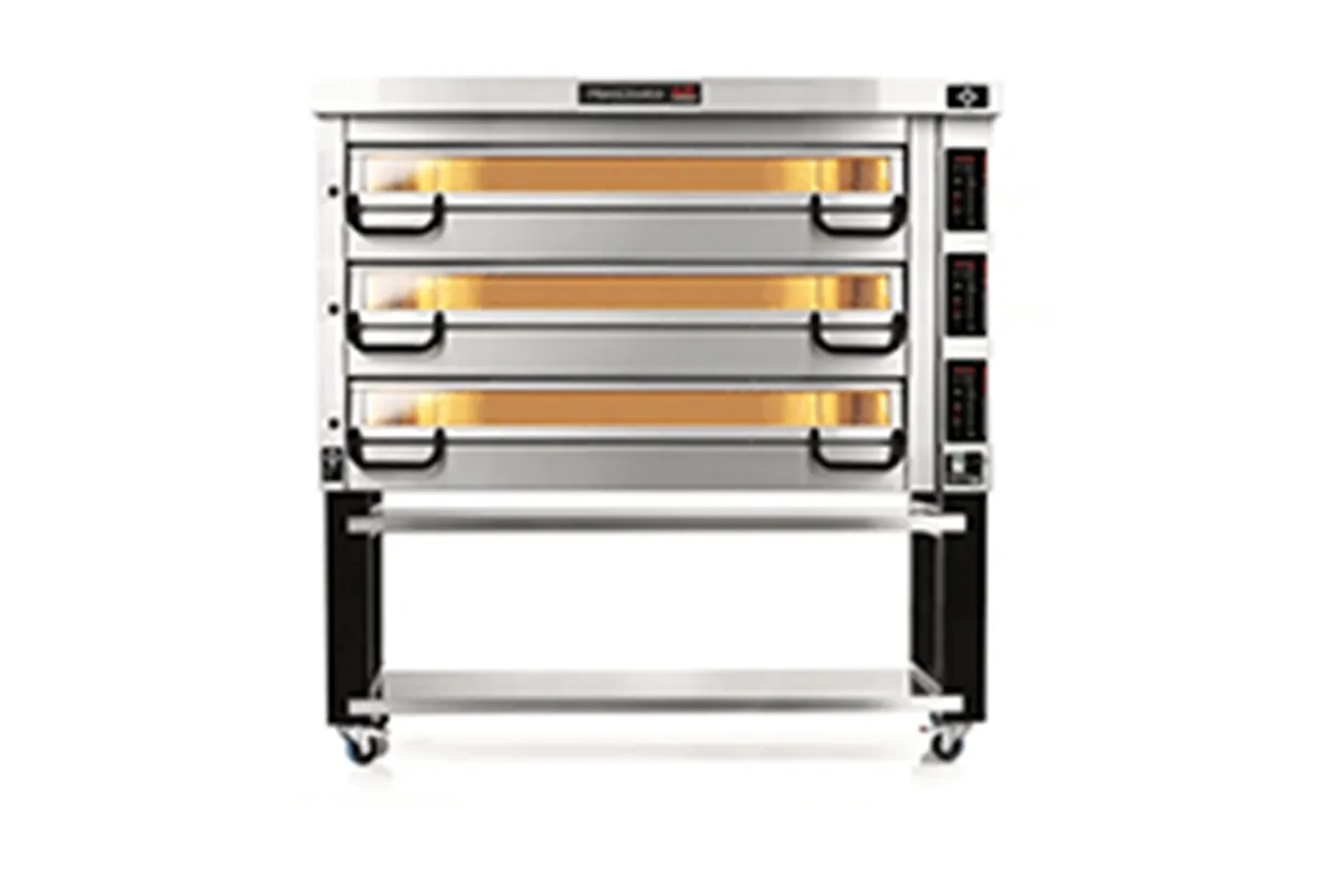 PM 843ED Piec do pizzy 3-komorowy sterowany elektronicznie POWERED BY RM